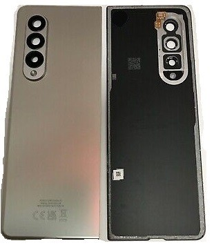 Galinis dangtelis Samsung F926 Galaxy Z Fold 3 Phantom Silver originalus (naudotas Grade A)