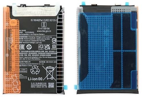 Аккумулятор Оригинал Xiaomi Note 11 Pro 5G/Note 12 Pro 4G/Poco X4 Pro 5G 5000mAh BN5E