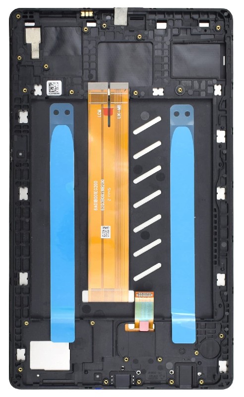 LCD ekranas Samsung T220 Tab A7 Lite 8.7 2021 su lietimo ekranu ir rėmeliu juodas (atnaujintas) ORG