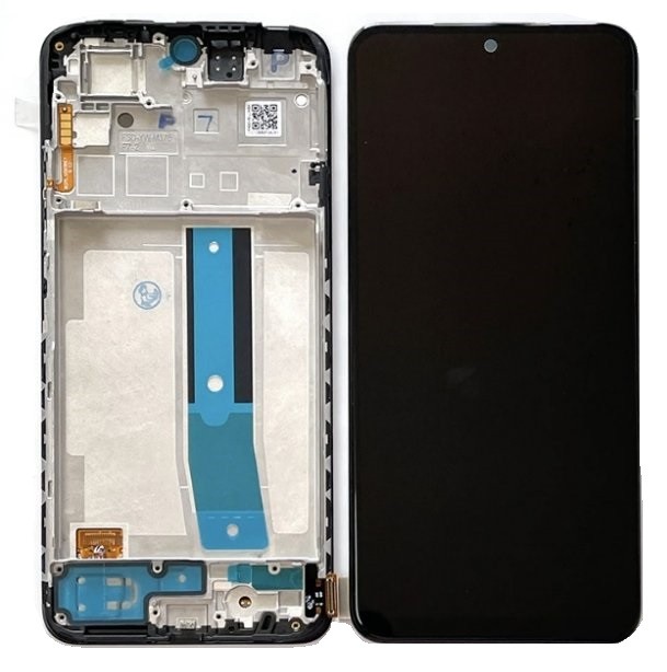 LCD screen Xiaomi Redmi Note 11 with touch screen with frame Graphite Grey OLED