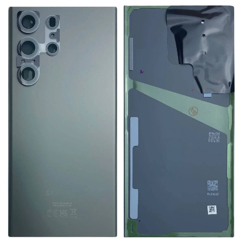 Galinis dangtelis Samsung S918 S23 Ultra žalias originalus (service pack)