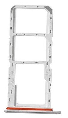 SIM kortelės laikiklis Samsung A14 5G A146 sidabrinis originalus (service pack)