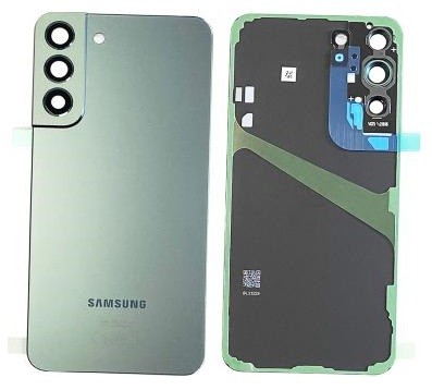 Задняя крышка для Samsung S906 S22 Plus 5G зелёная Оригинал (б/у Grade B)
