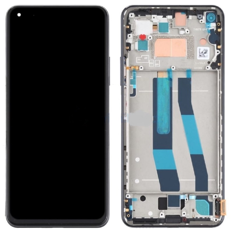 LCD screen Xiaomi Mi 11 Lite 4G/Mi 11 Lite 5G/11 Lite 5G NE with touch screen with frame Black ORG