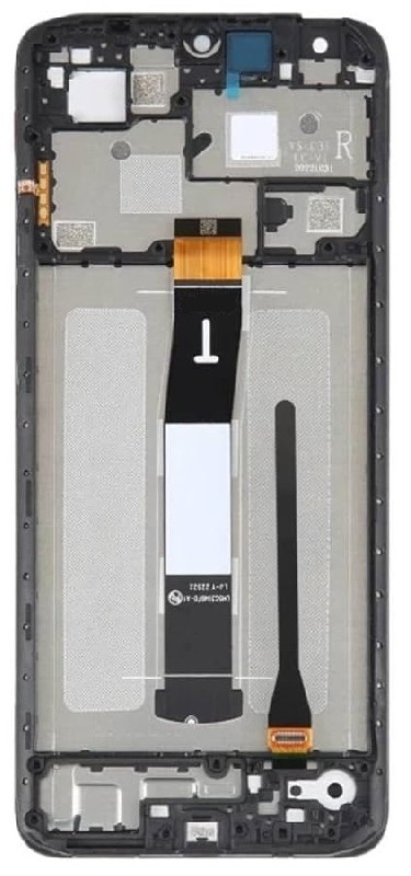 LCD экран Xiaomi Redmi 12C с тачскрином с рамкой Graphite Grey ORG