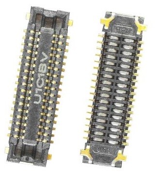 Samsung A125/A225/A325/A326/A336/A415/A426/A515/A525/A526/A536/A715/N970/N975/N986 plokštės jungtis BTB lizdas 2x17pin 3710-003871 (service pack)