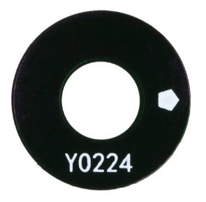 Samsung A135/A137 A13 4G/A136 A13 5G kameros stikliukas juodas (Bokeh stikliukas) 1vnt (service pack)