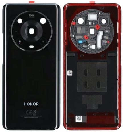 Galinis dangtelis Honor Magic4 Pro juodas originalus (naudotas Grade C)
