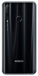 Задняя крышка для Honor 20 Lite Magic Night Black Оригинал (б/у Grade C)