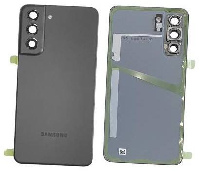 Задняя крышка для Samsung G990 S21 FE 5G графитовая Оригинал (б/у Grade C)