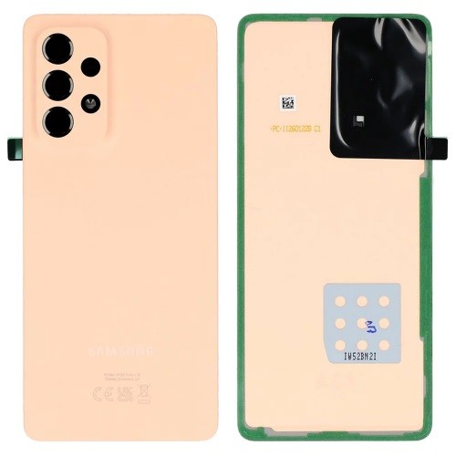 Galinis dangtelis Samsung A536 A53 5G Awesome Peach originalus (naudotas Grade A)