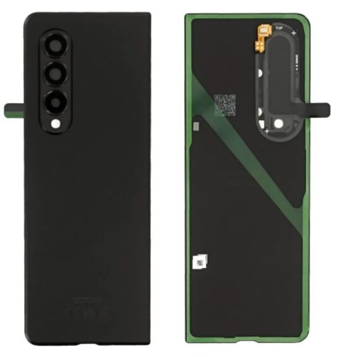 Galinis dangtelis Samsung F926 Galaxy Z Fold 3 Phantom Black originalus (naudotas Grade C)