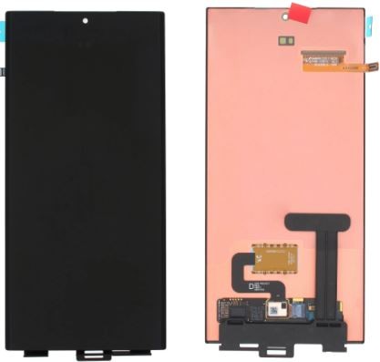 LCD ekranas Samsung S918 S23 Ultra 5G su lietimo ekranu (BEZ RĖMELIO) originalus (paslaugų paketas)