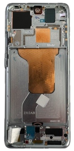LCD ekranas Xiaomi 12 5G/12X 5G/12S 5G su jutikliniu ekranu su rėmeliu žalias originalus (service pack)