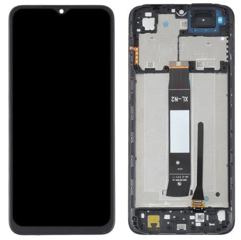 LCD экран Xiaomi Redmi A1/A1+/A2/A2+ с тачскрином с рамкой чёрный ORG