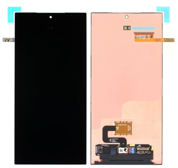 LCD ekranas Samsung S928 S24 Ultra su lietimo ekranu (BE RĖMELIO) originalus (service pack)