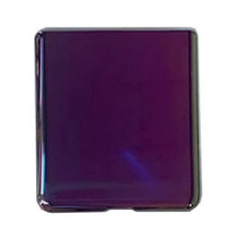 Нижняя задняя крышка для Samsung Galaxy Z Flip F700 чёрный Оригинал (б/у Grade A)