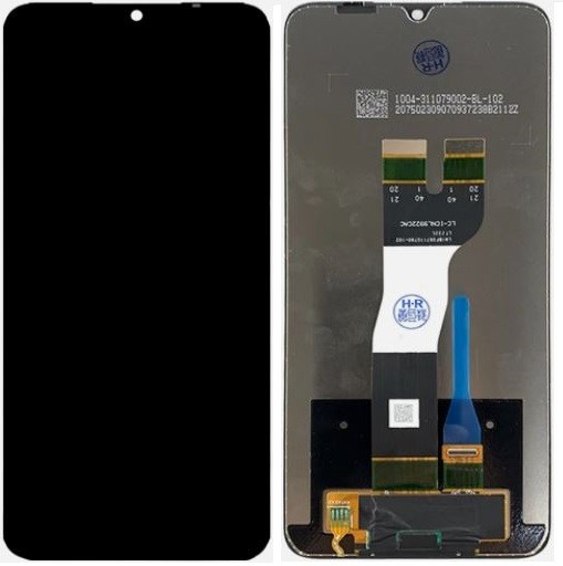 LCD ekranas Samsung A057 A05S 2023 su jutikliniu ekranu juodas originalus