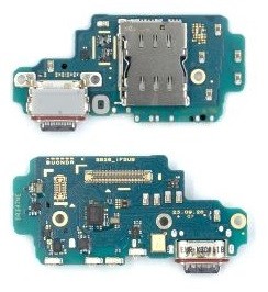 Flex Samsung S928 S24 Ultra įkrovimo lizdui, mikrofonui, SIM kortelių skaitytuvui originalus (service pack)
