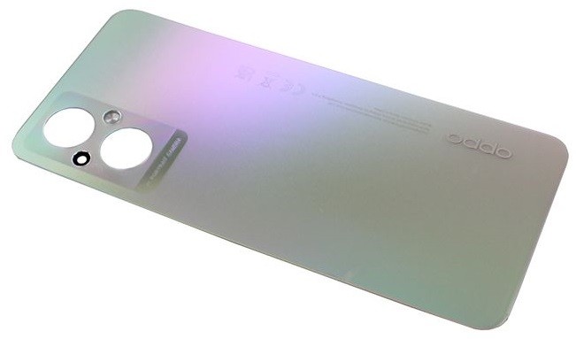 Задняя крышка для Oppo Reno7 Z 5G/Reno7 Lite/Reno8 Rainbow Оригинал (б/у Grade B)