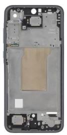 LCD ekranas Samsung A356 A35 5G su jutikliniu ekranu ir rėmeliu tamsiai mėlynas originalus (surinktas serviso paketas)