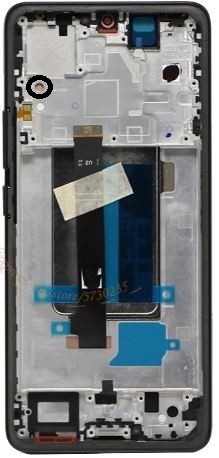LCD экран Xiaomi Redmi Note 13 Pro+ 5G с тачскрином с рамкой Midnight Black OLED