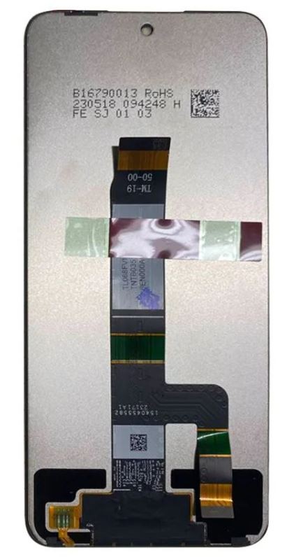 LCD ekranas Xiaomi Redmi 13 4G/5G/Poco M6 4G su jutikliniu ekranu juodas ORG