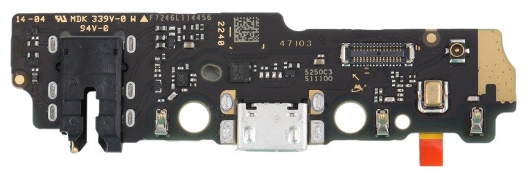 Шлейф Xiaomi Redmi A1 A1+ A2 с разъёмом зарядки и микрофоном Оригинал (сервисная упаковка)