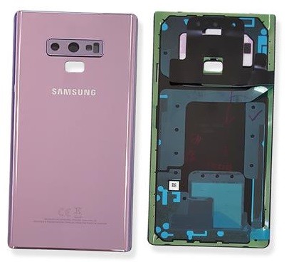Задняя крышка для Samsung N960F Note 9 синяя Lavender Purple Оригинал (сервисная упаковка)