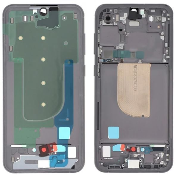 Vidurinis korpusas Samsung S711 S23 FE Graphite originalus (service pack)