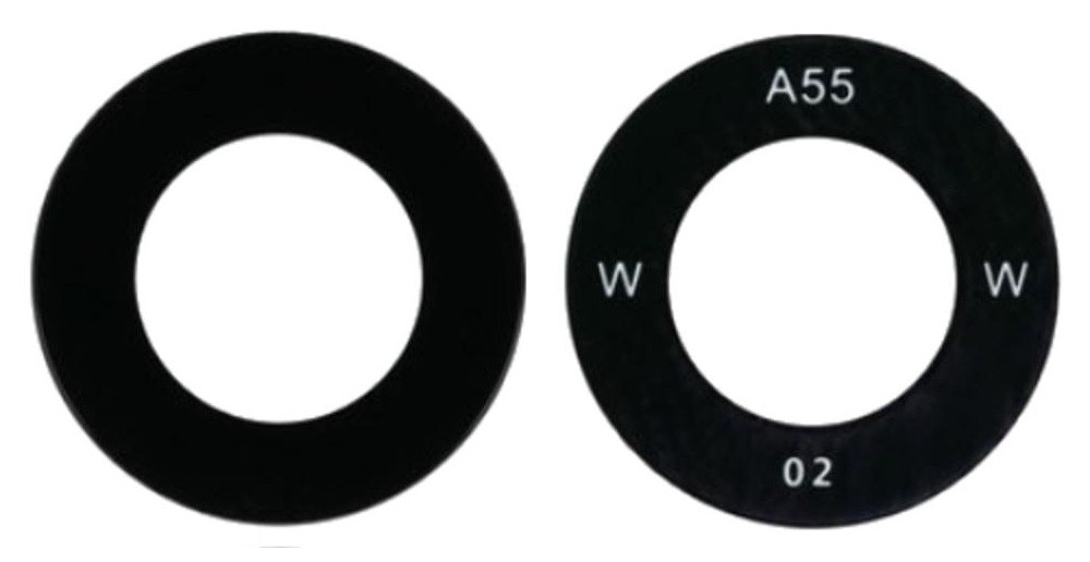 Samsung A356 A35 5G/A556 A55 5G lens for camera Black (lens Wide) 1pcs (service pack)