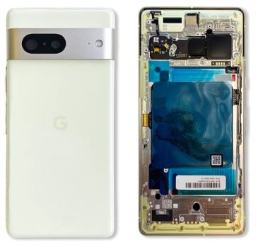 Galinis dangtelis Google Pixel 7 Lemongrass originalus (naudotas Grade B)