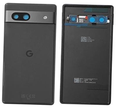 Back cover for Google Pixel 7A Charcoal original (used Grade C)