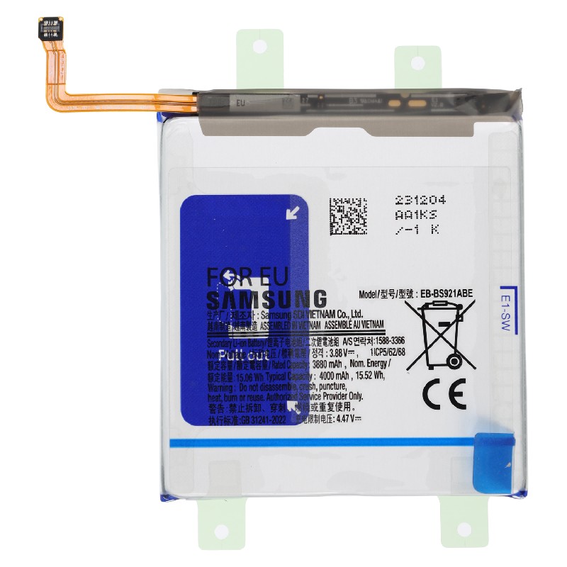 Original battery for Samsung S921 S24 4000mAh EB-BS921ABE (service pack)