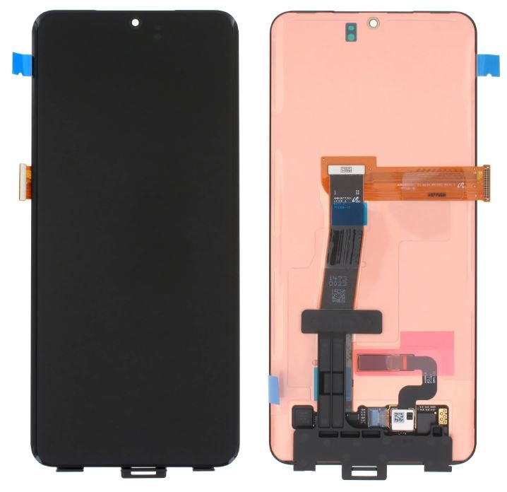 LCD ekranas Samsung G988 S20 Ultra su jutikliniu ekranu (BE RĖMO) originalus (service pack)