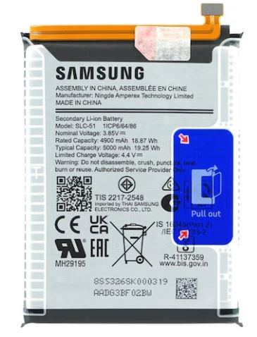 Аккумулятор Оригинал Samsung A057 A05s 5000mAh SLC-51 (сервисная упаковка)