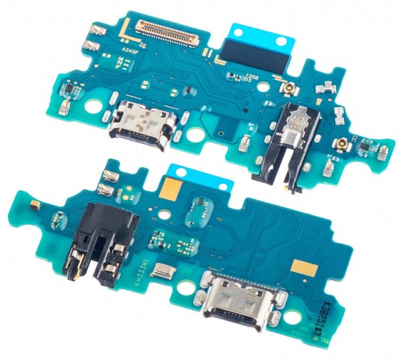Flex Samsung A245 A24 4G jungtis įkrovimui, mikrofonui, ausinių lizdui originalus (service pack)