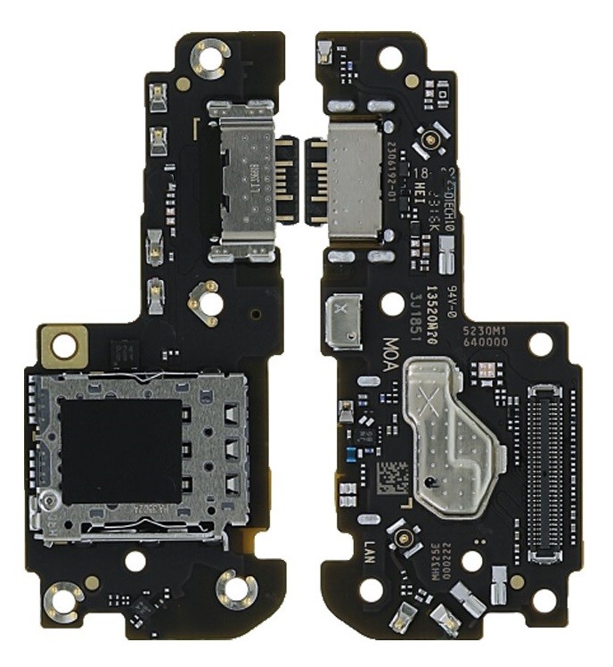 Flex Xiaomi Redmi Note 12 Pro 5G/Poco X5 Pro su įkrovimo jungtimi ir mikrofonu originalus (service pack)