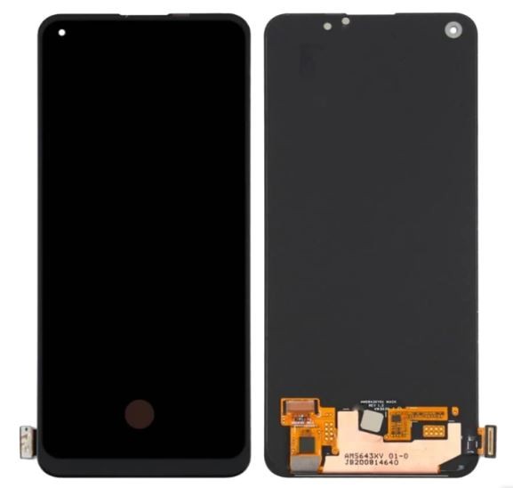 LCD ekranas Oppo A94 4G/5G/A74 4G/Realme 7 Pro/8 Pro su jutikliniu ekranu juodas ORG