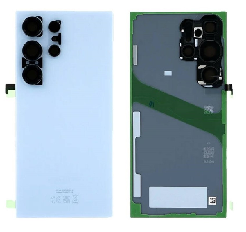 Galinis dangtelis Samsung S928 S24 Ultra titano mėlynas originalus (service pack)