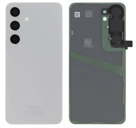 Back cover for Samsung S921 S24 Marble Grey original (service pack)