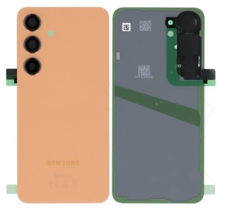 Galinis dangtelis Samsung S921 S24 Sandstone Orange originalus (service pack)
