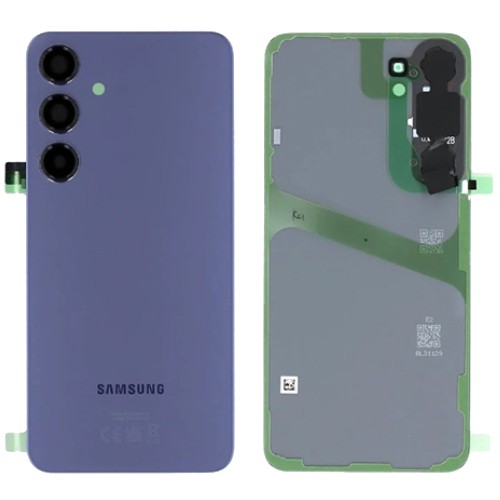 Задняя крышка для Samsung S926 S24 Plus Cobalt Violet Оригинал (сервисная упаковка)