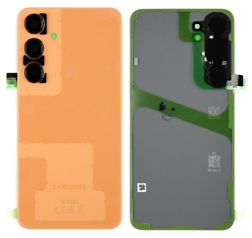 Задняя крышка для Samsung S926 S24 Plus Sandstone Orange Оригинал (сервисная упаковка)