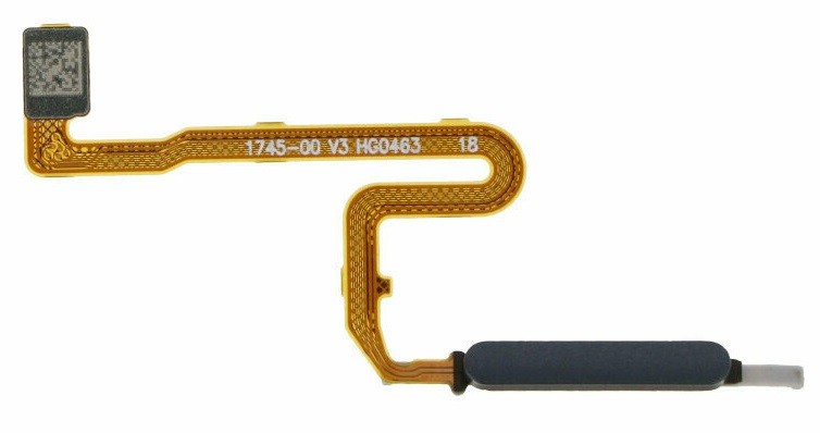 Flex Xiaomi Redmi Note 10 Pro 4G su pirštų atspaudų skaitytuvu juodas ORG