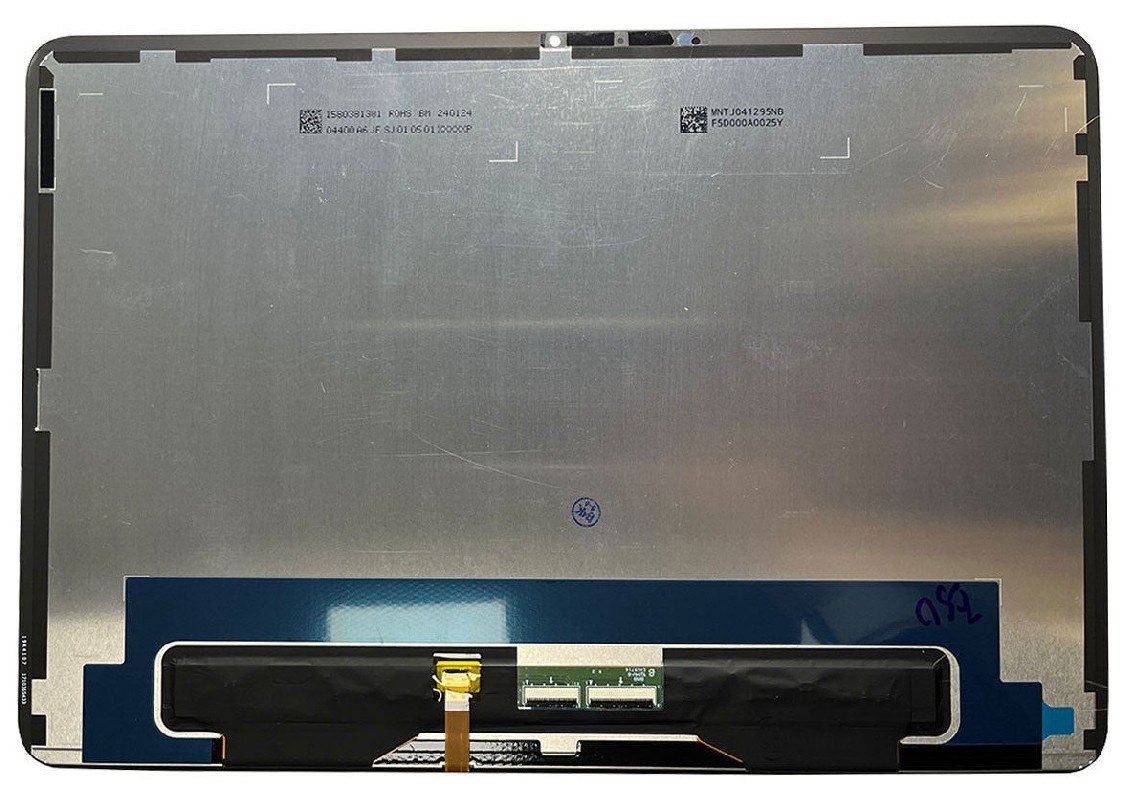 LCD ekranas Xiaomi Pad 6S Pro 12.4 su jutikliniu ekranu juodas ORG