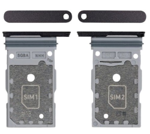 SIM card holder Samsung S721 S24 FE Graphite original (service pack)