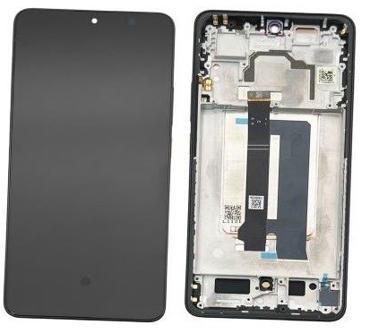 LCD экран Xiaomi Poco X6 Pro 5G с тачскрином с рамкой чёрный Оригинал (сервисная упаковка)
