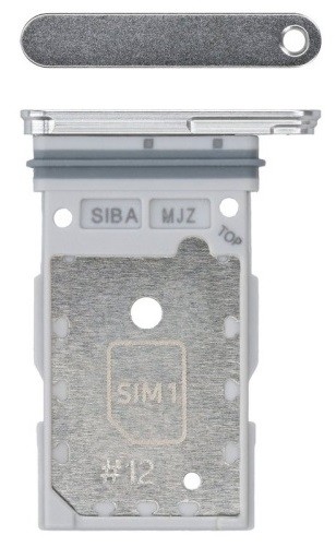 Лоток SIM-карты Samsung S921 S24/S926 S24 Plus Dual Marble Grey Оригинал (service pack)