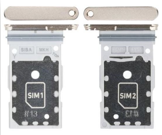 Лоток SIM-карты Samsung S921 S24/S926 S24 Plus Dual Amber Yellow Оригинал (service pack)